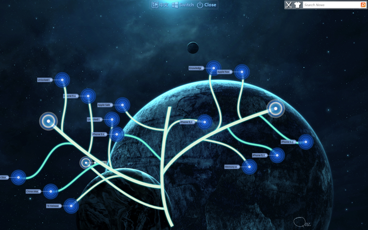 Grow Search是一款帮助用户在搜索引擎中对某一话题进行持续关注的应用