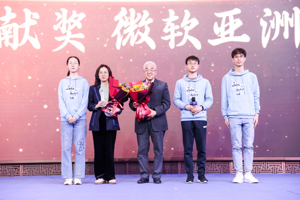 MSR Asia | a group of people posing for a picture