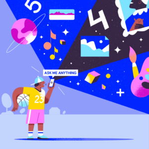 three big AI trends - illustration | Ask me anything