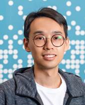 a person posing for a camera