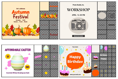 ART 生成的可变多层透明图像