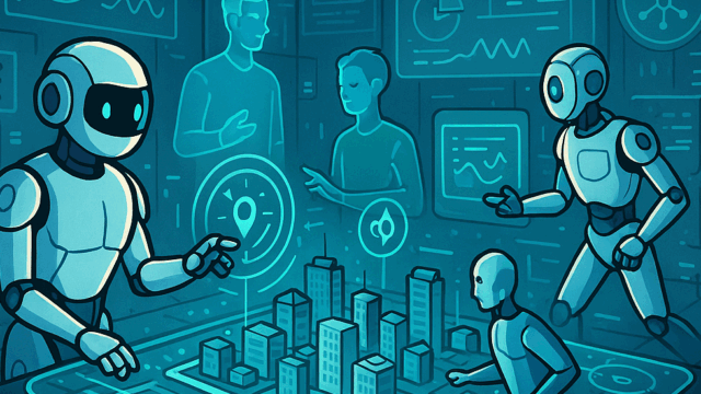 AI agents collaborating