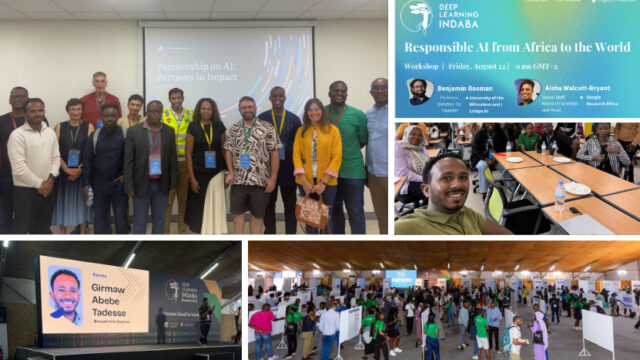 Microsoft at Indaba 2025 | collage of photos from the event