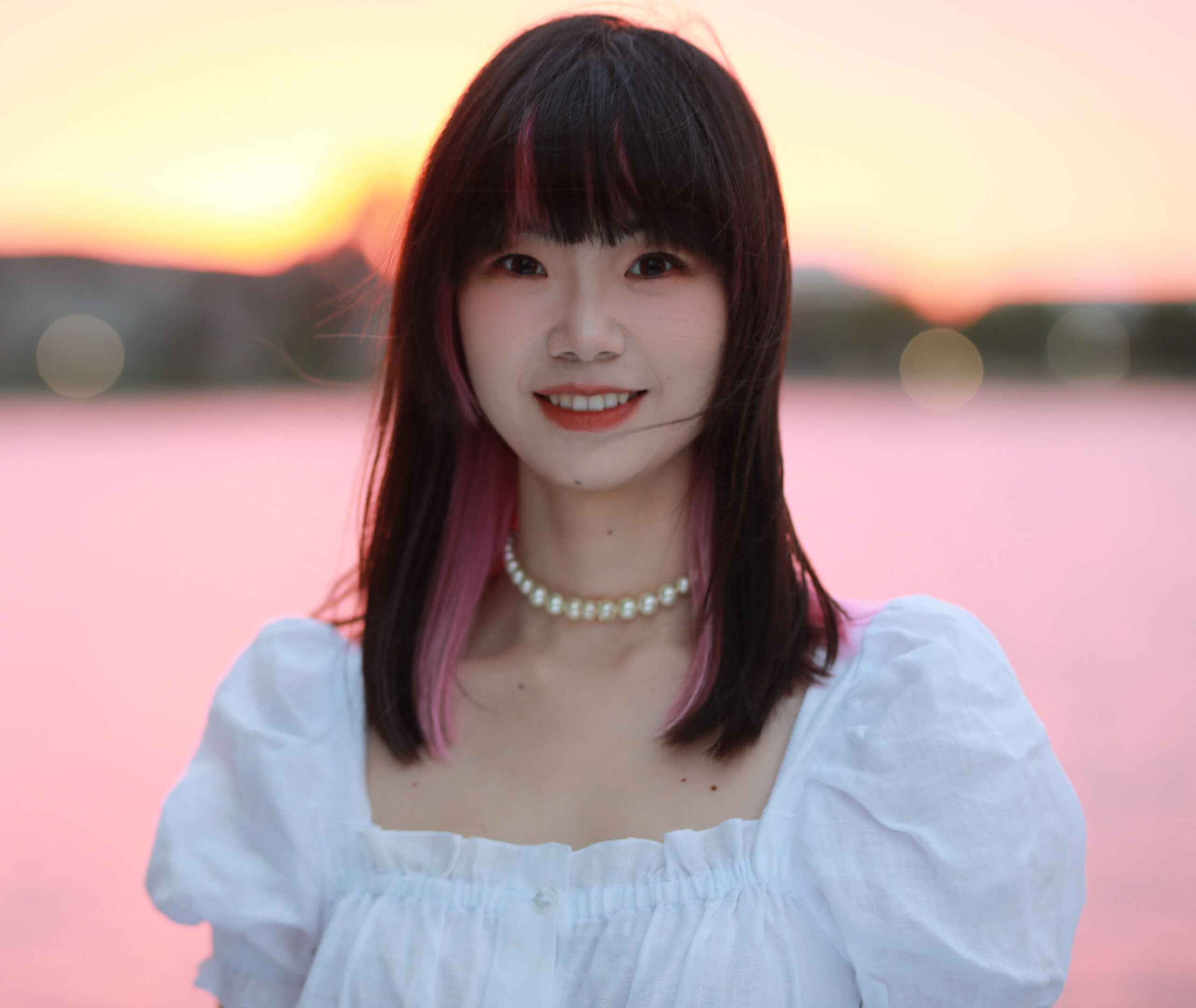 a person posing for the camera