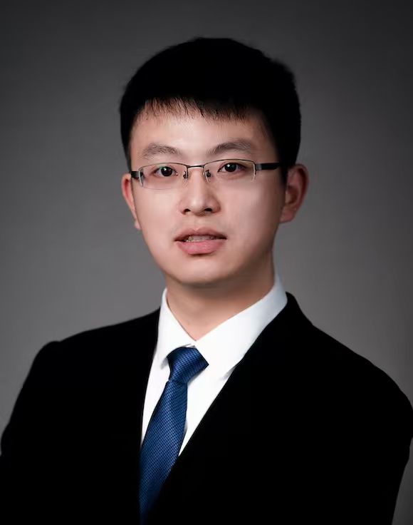 a man wearing glasses