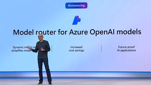 Satya announces model router for Azure AI Foundry