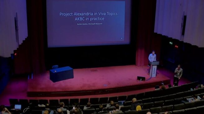 Automated knowledge base construction in practice