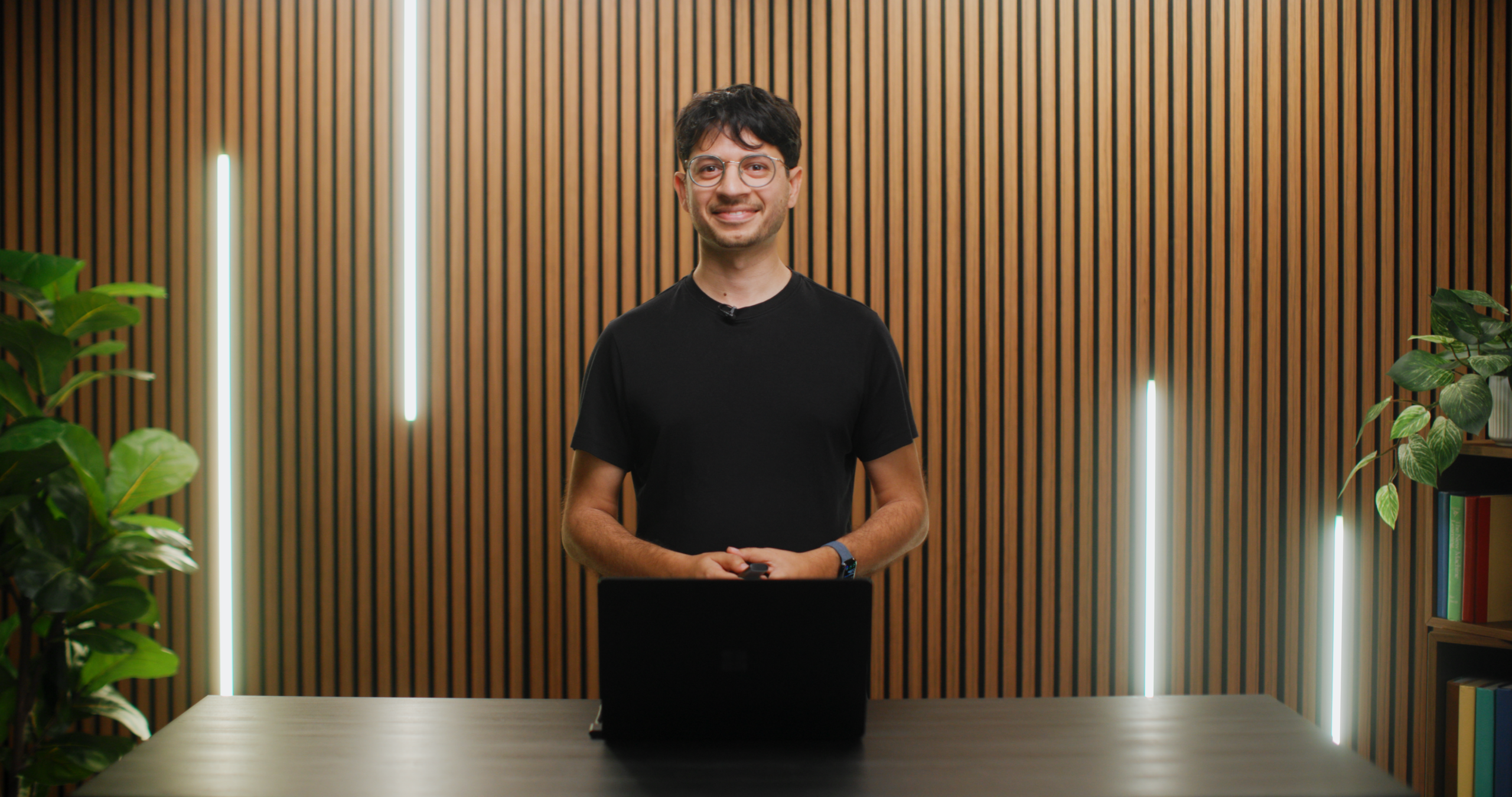 photo of Gagan Basal during the Microsoft Research Forum