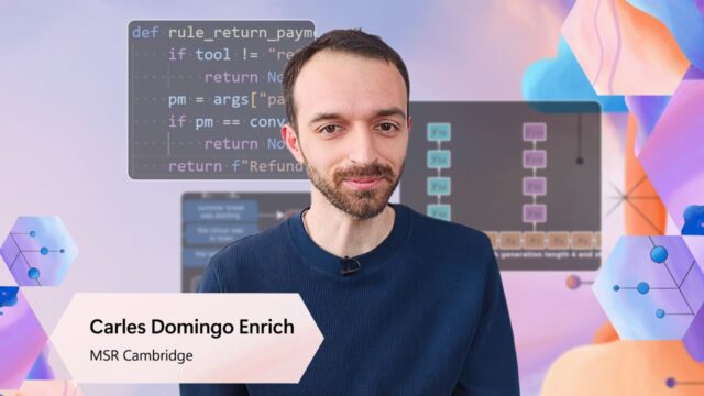 Microsoft Research Forum S2E4 | Carles Domingo-Enrich | New fine-tuning of language models: Match meaning, not tokens