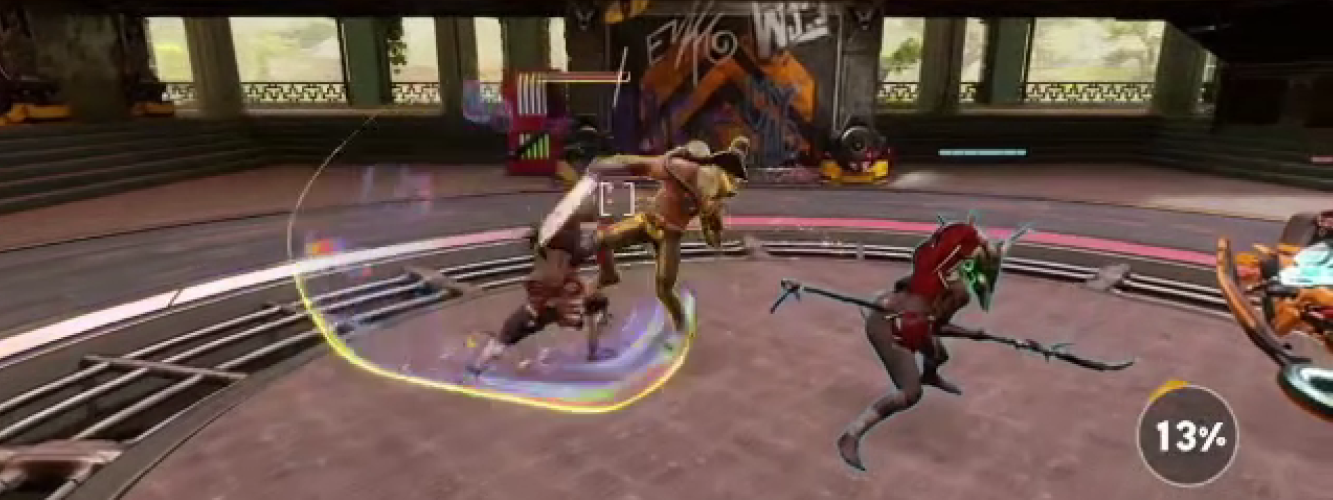 PIDM | screenshot of an augmented video game