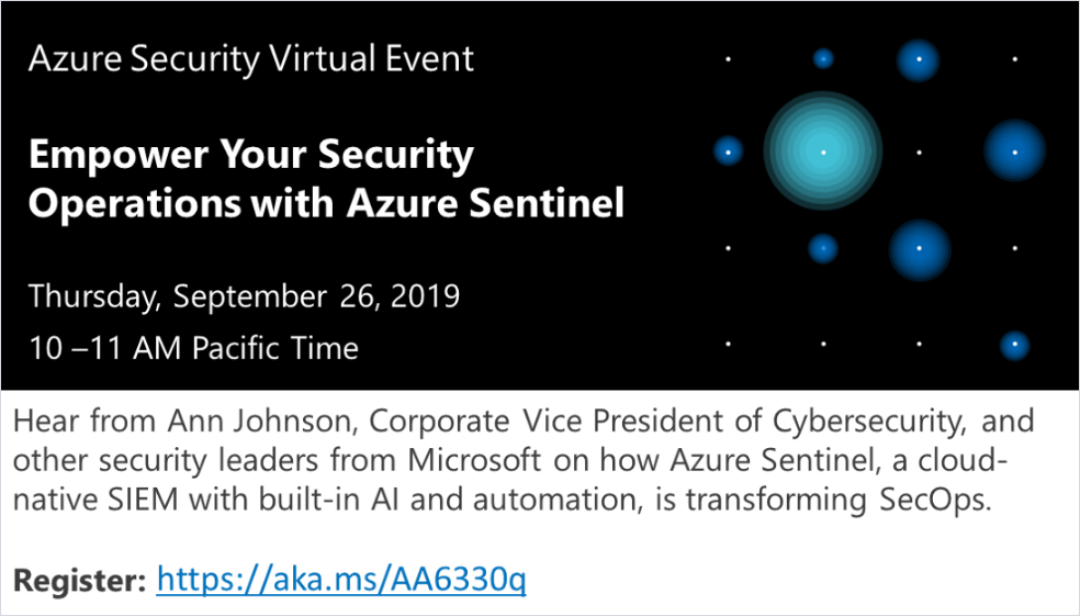 Azure Security Virtual Event