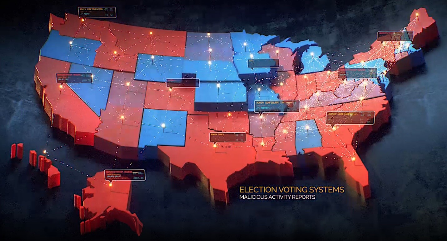 Image from scenario three: Election security