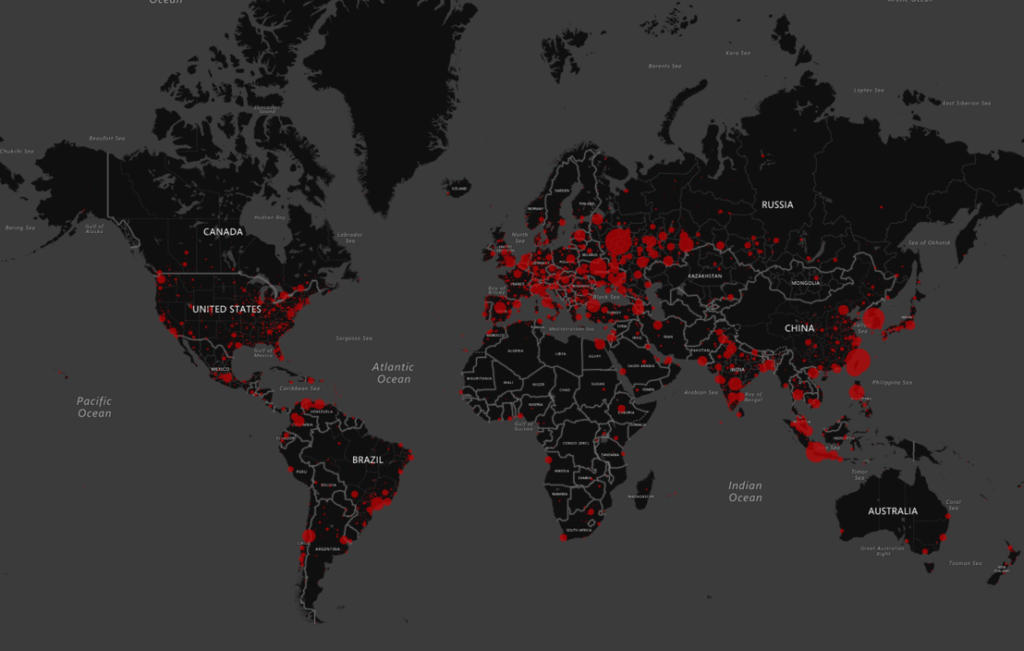 Figure 1. Global distribution of ransomware encounters by month, January-June 2017