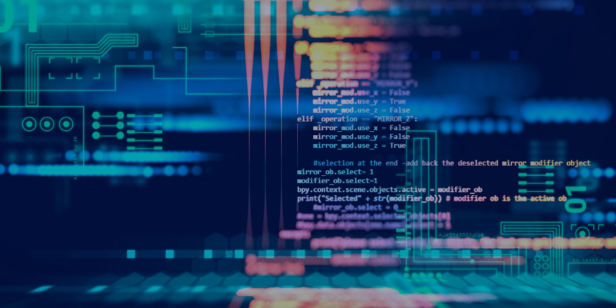 Image containing lines of code on a computer screen.