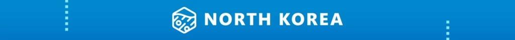 Subsection header with Sleet icon and the text &ldquo;North Korea.&rdquo; 