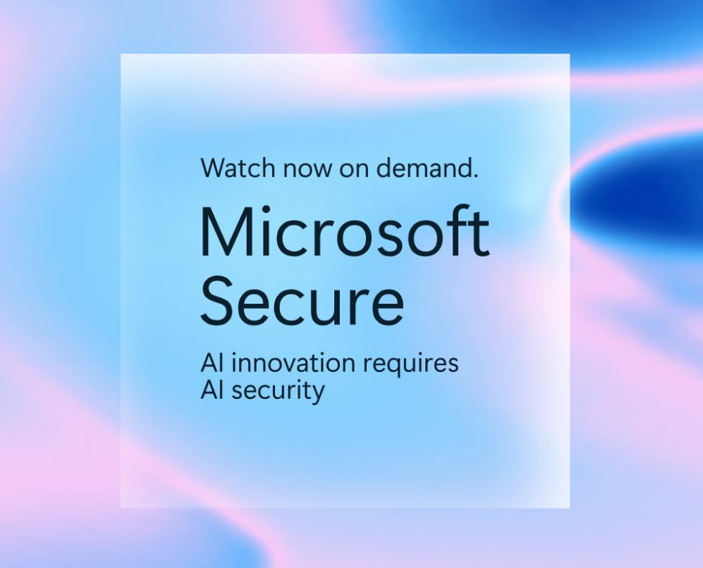 A blue and pink background with black text