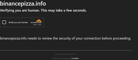 Screenshot of ClickFix landing page