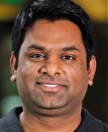 a man smiling for the camera