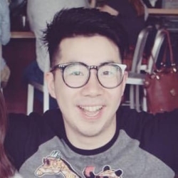 a person smiling for the camera