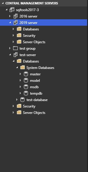 CMS server list