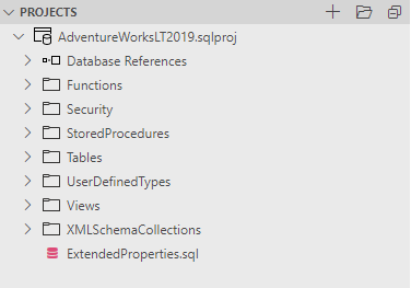 projects in Azure Data Studio