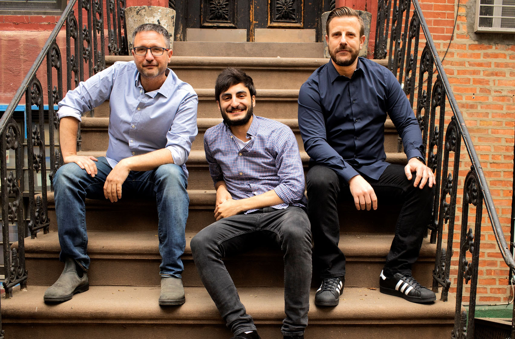 Omer Har, CTO, Maor Shlomo, CEO, and Or Tamir, COO of Explorium