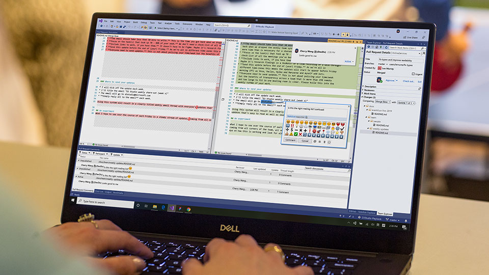 A closeup of a laptop screen