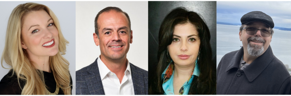 Kennedy, Meza, Hovhannisyan, and Gonzalez have been joined together in a photo collage. 