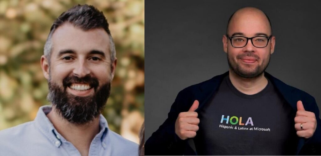 Granata and Arias appear together in a composite image. 