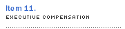 Item 11. 	Executive Compensation