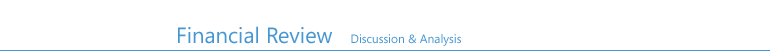 Financial Review - Discussion & Analysis