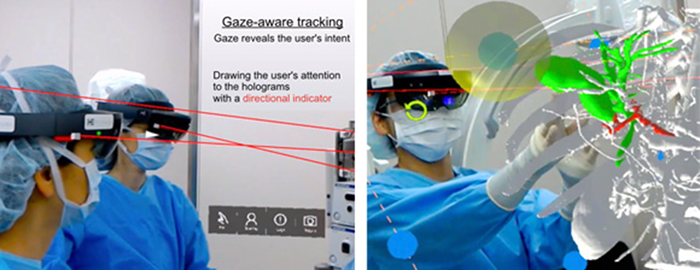 写真: Gaze-aware tracking
