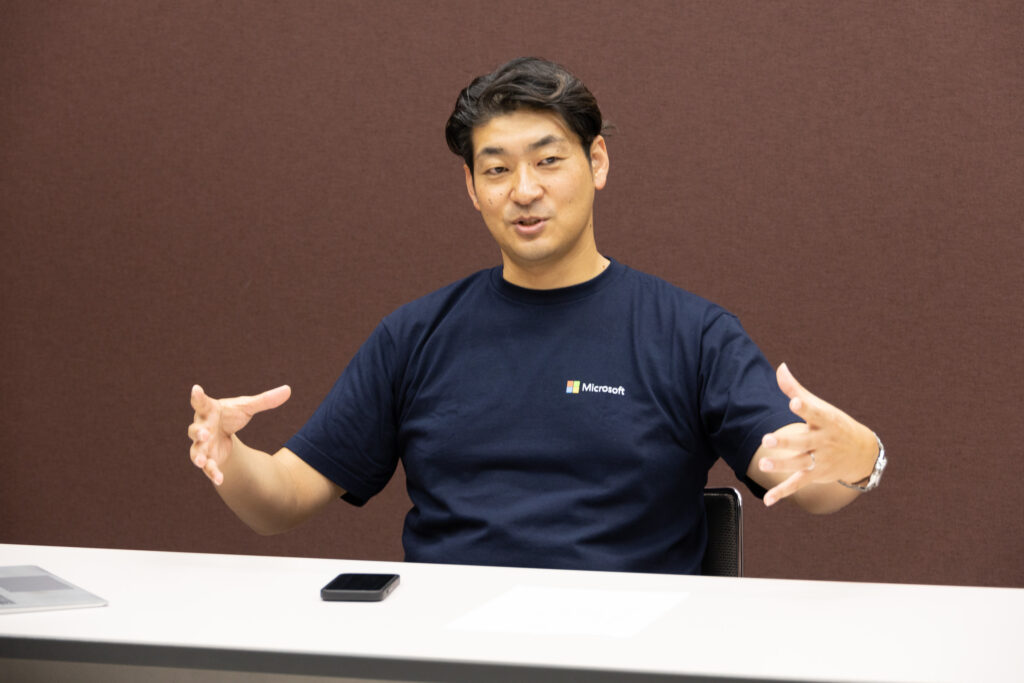 日本マイクロソフト・金子