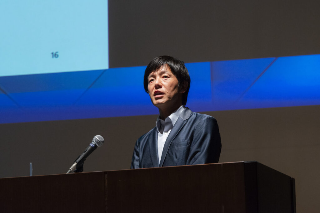 「スマーター・リテイリング・フォーラム 2024」に登壇した石橋氏