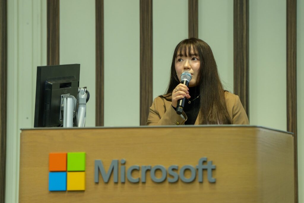 「金融機関向け AI Transformation with the Microsoft Cloud セミナー」にて、お客様事例紹介で登壇した谷川氏