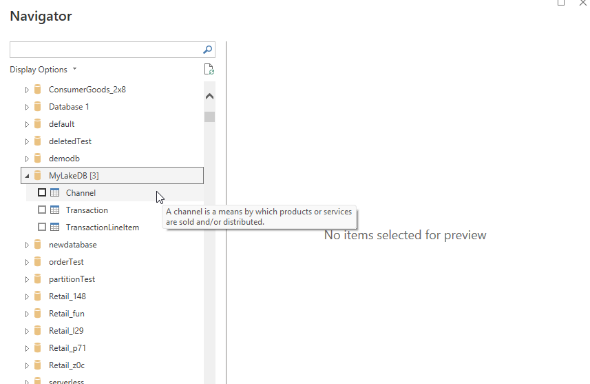 レイクデータベース ステップ10 テンプレートを作成