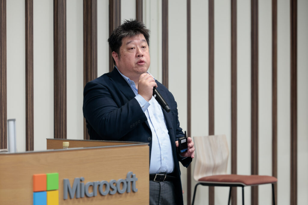 日本マイクロソフト株式会社
執行役員 常務 クラウド & AI ソリューション事業本部長
岡嵜 禎