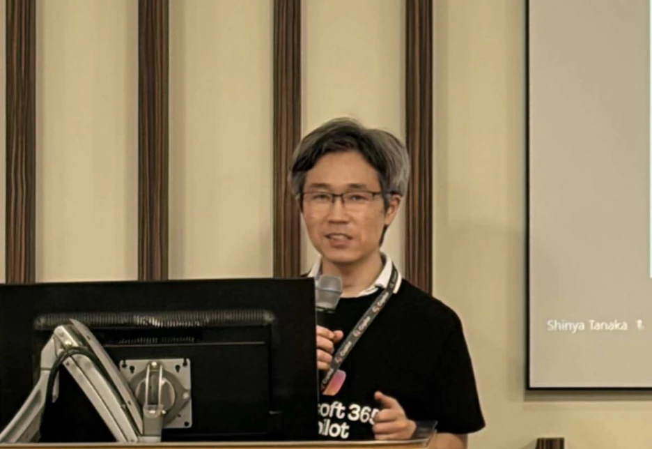 日本マイクロソフト ソリューションエンジニア 田中 信也