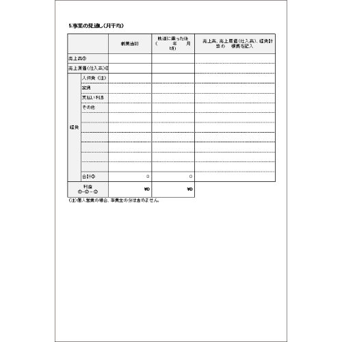 事業計画書 画面スライド-5