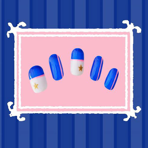 ネイルデザイン クリッピングノート (W 杯応援バージョン)  画面スライド-2
