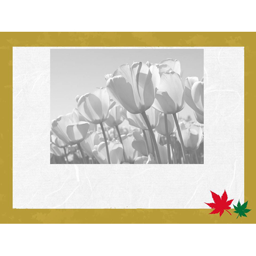 企画書 (シンプル・和紙) 画像スライド-3