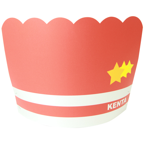 ペーパー クラフト (コック帽 こっくぼう) 画像スライド-1