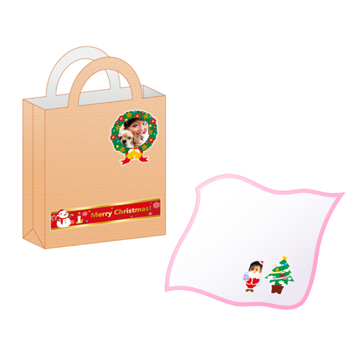 クリスマス ワッペン (アイロン プリント) 画像スライド-1